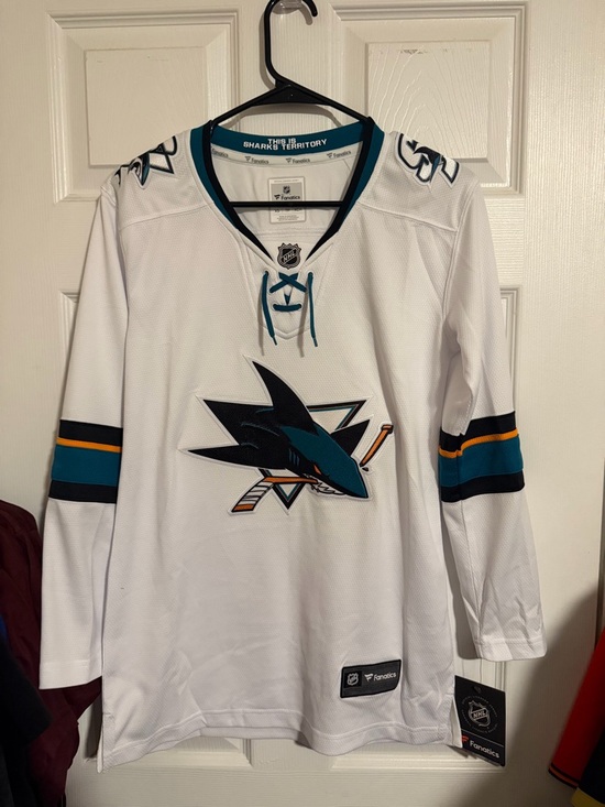 Fanatics Tops - Authentic Fanatics White NHL Hockey Jersey - Clean White Design